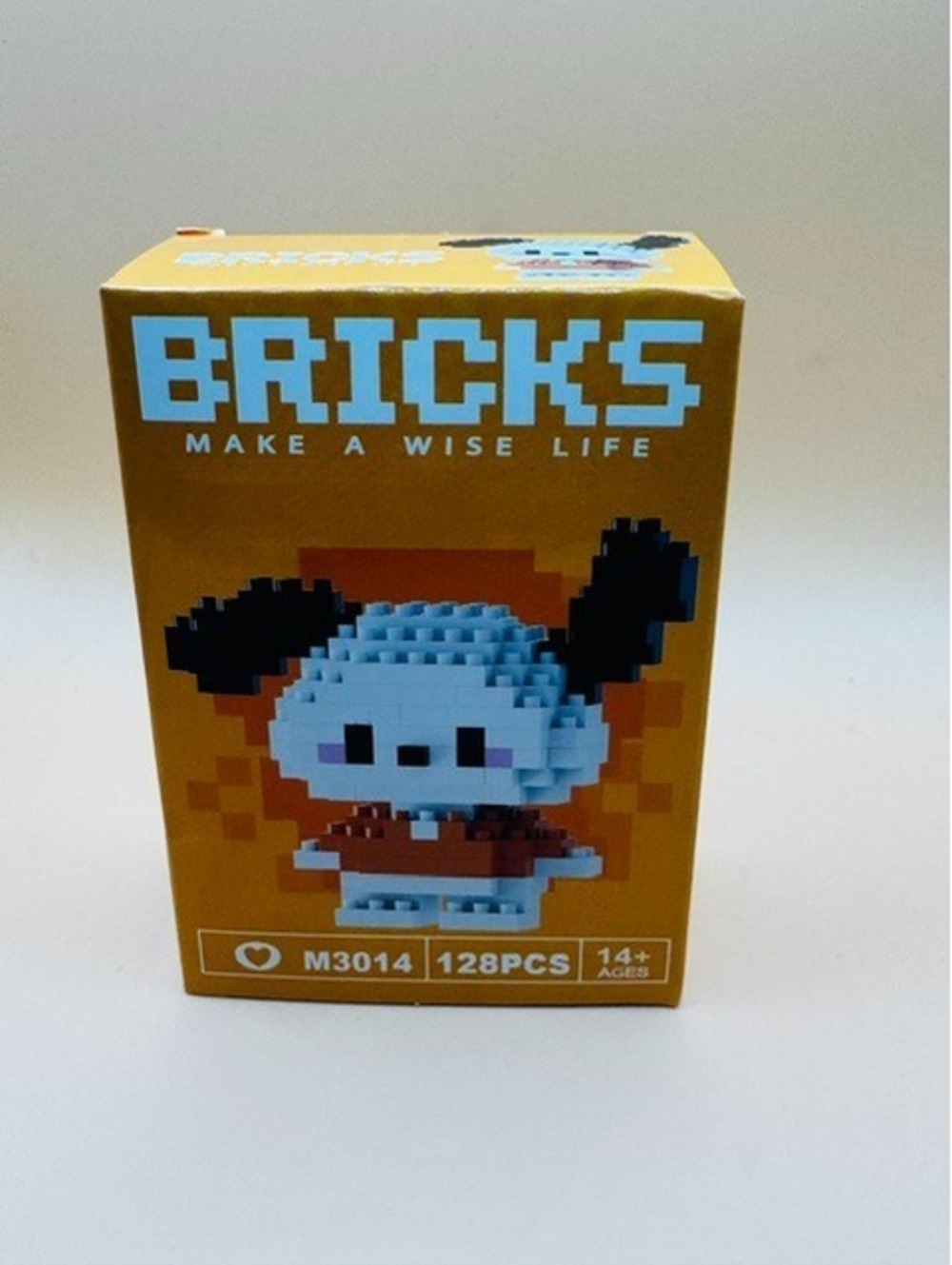 Mini Bricks Building Blocks Set (Pochacco-Hello Kitty) New